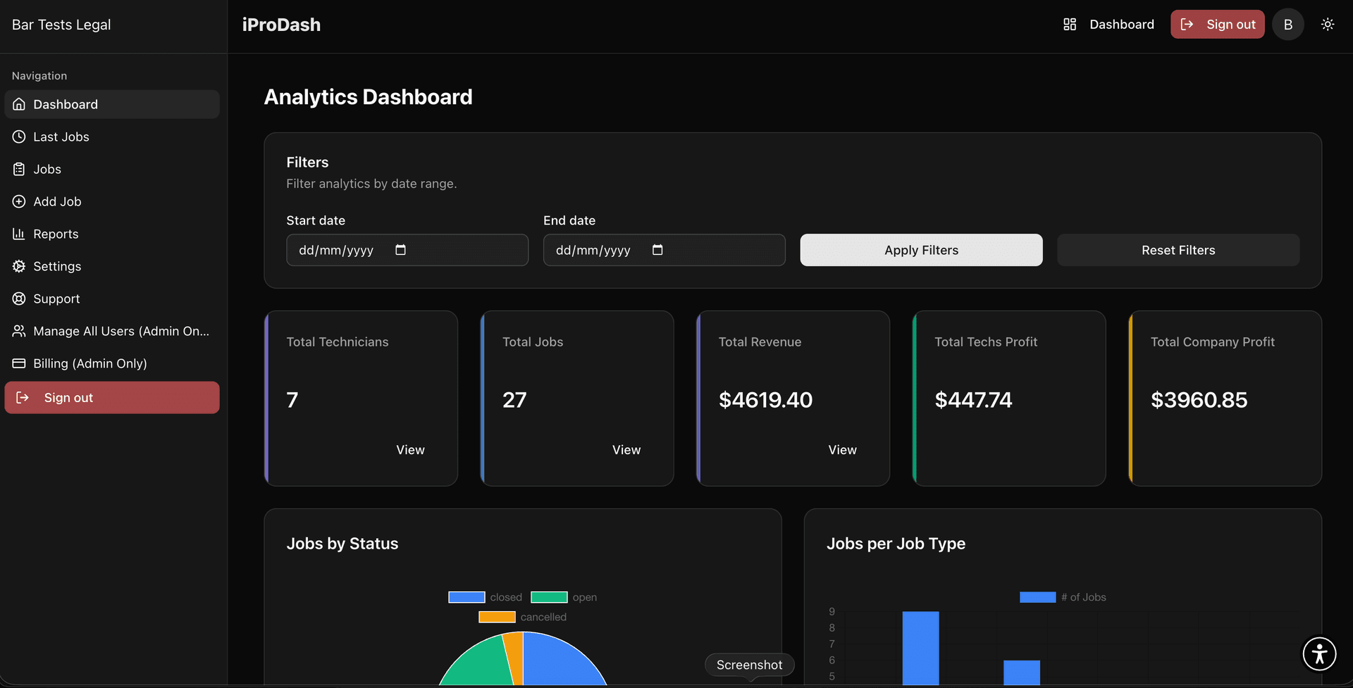 iProDash CRM